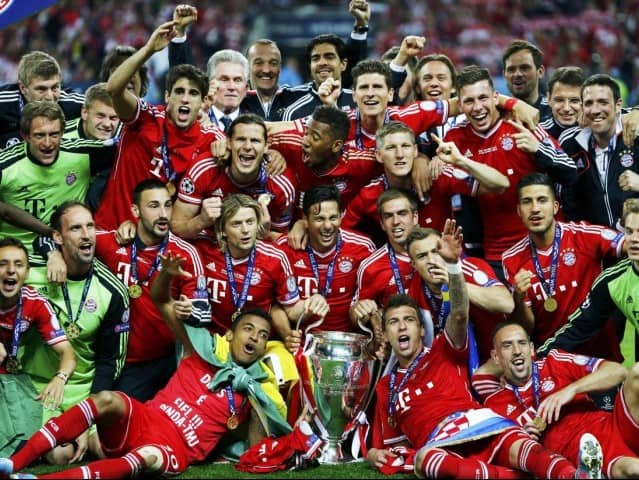 trophy celebration